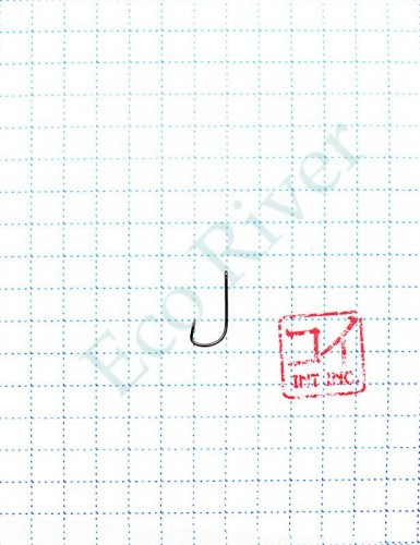 Крючок KOI SODE-RING, размер 10 (INT)/6 (AS), цвет BN (10 шт.)/250/