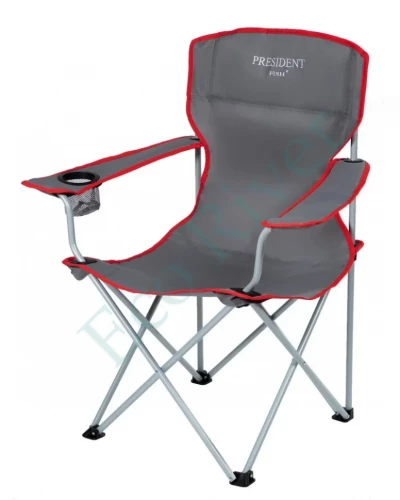 Стул President Fish 8716 011 серый/красный
