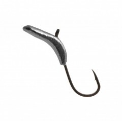 Мормышка вольфрам LumiCom Комар Ф4 никель