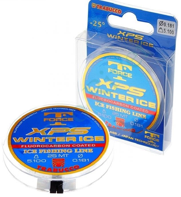 Леска Trabucco T-Force XPS Winter Ice 0.205 50м