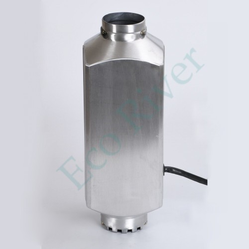 Автономный отопитель дизельный без корпуса (Фен Алюминий) 24 вольт 5кВт.