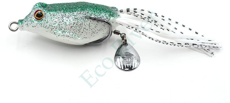 Лягушка-незацепляйка Namazu FROG с лепестком, 55 мм, 10 г, цвет 03, крючок-двойник YR Hooks (BN) #1/