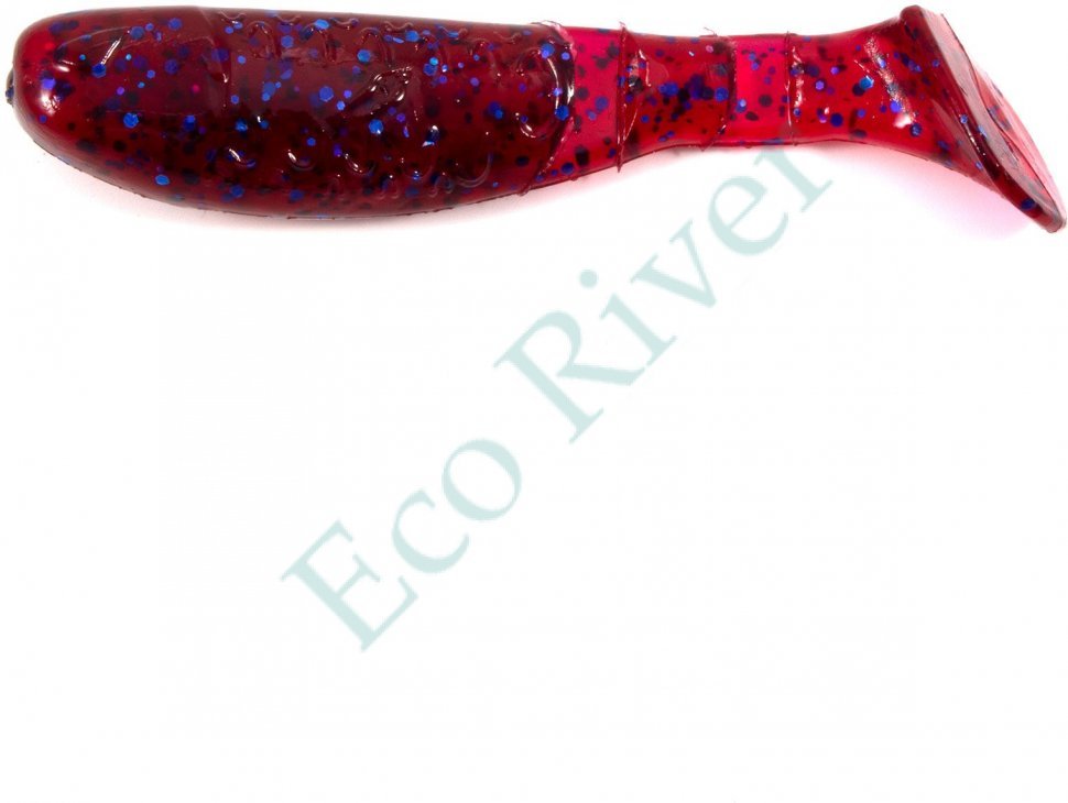 Виброхвост Yaman PRO Boost Up, р.3 inch, цвет #04 - Grape (уп. 5 шт.)