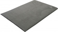 Коврик самонадувающийся Следопыт, двухместный, 187x130x5 cм, премиум, серый/6/
