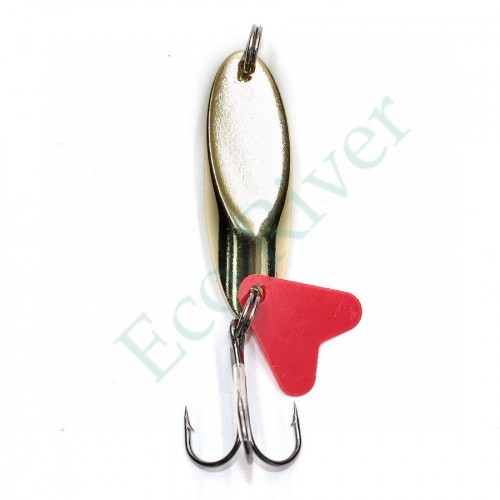 Блесна колеб. Namazu KASTWarrior, вес 32 г, цвет 02 (латунь)/200/