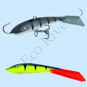 Балансир Lucky John Fin 70мм+тройник 71513-31RT