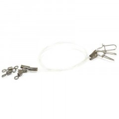 Поводок Sprut Fluorocarbon 25см 0.6мм 17.5кг 3шт