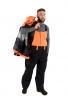 Мембранный костюм PAYER Кайт, зимний -35, черный-оранжевый
