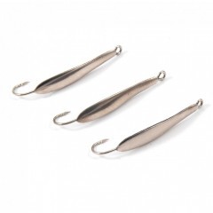 Блесна вертикальная Яман Малек,размер 28 мм, вес 1,3 г, цвет никель (уп.3 шт.)