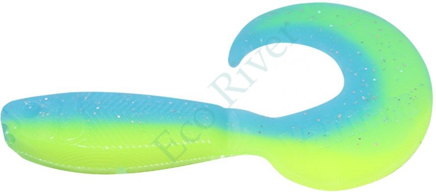 Твистер Yaman PRO Mermaid Tail, р.3 inch, цвет #18 - Ice Chartreuse (уп. 10 шт.)