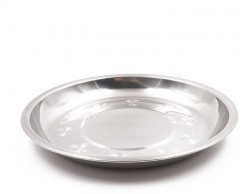 Тарелка Следопыт нерж., d 17 см/600/