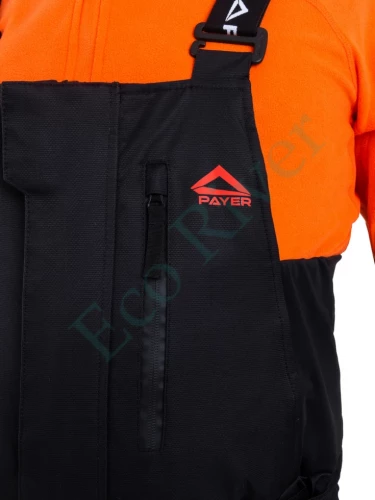 Кайт костюм PAYER , зимний -35, черный