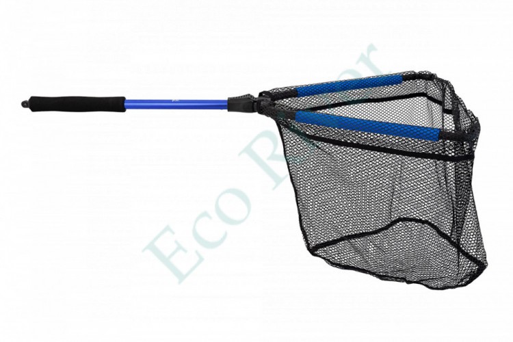 Подсак Kyoda, складной, треугольный, прорезиненная ткань, алюм. ручка 45 см, размер 40х40х80 см