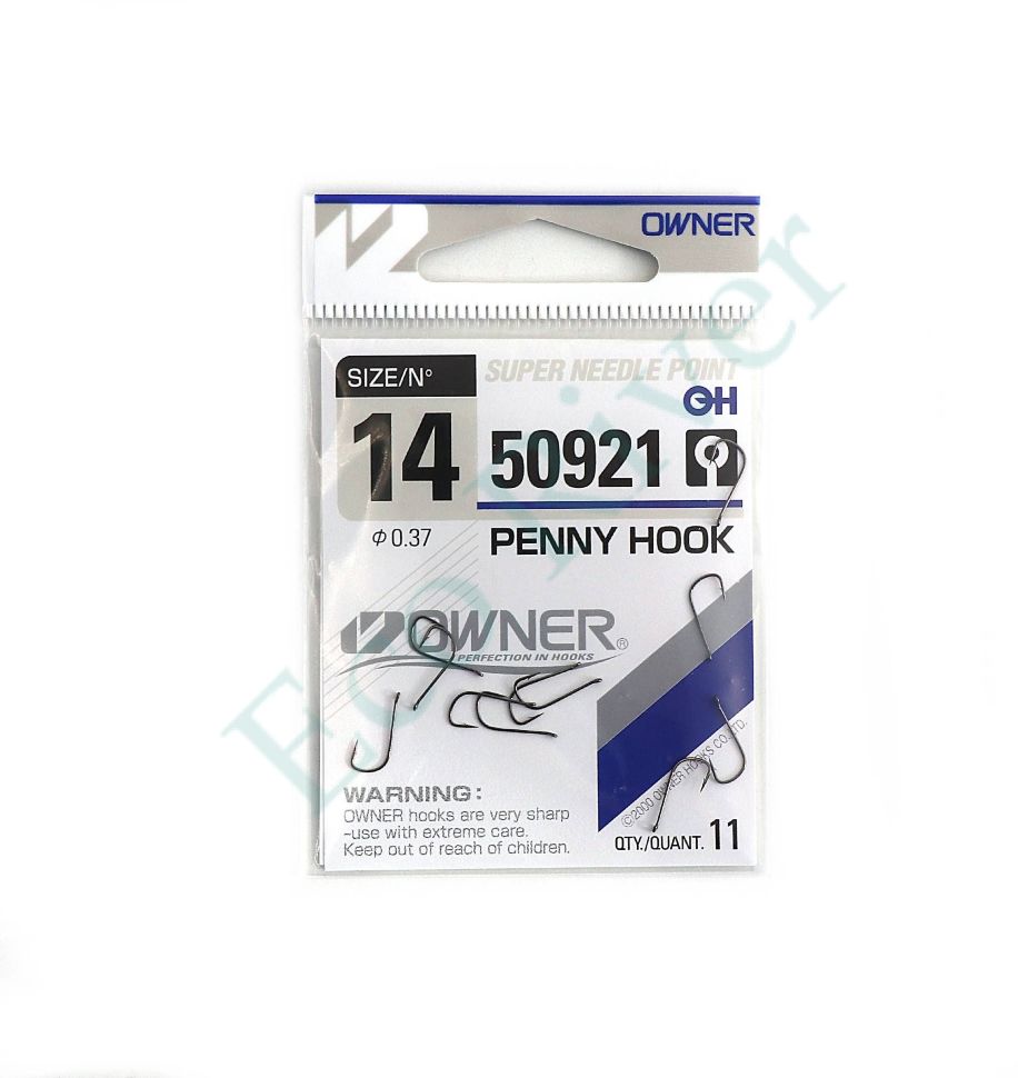Крючок Owner Penny Hook BC №14 11шт