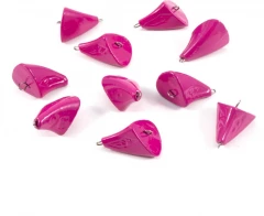 Груз Пуля-эксцентрик окрашенный разборный Яман (10 шт.) - 36 гр., фиолетовый/200/