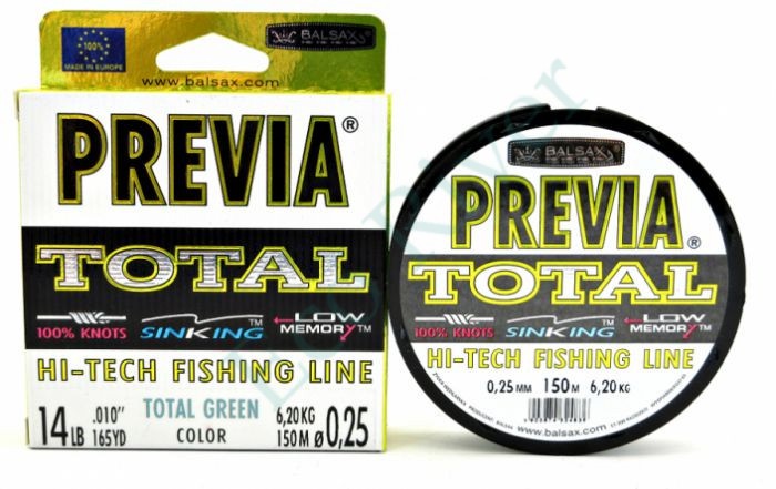 Леска Balsax Previa Total box 0.18 100м