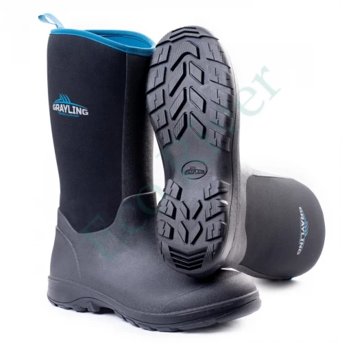 Рыбацкие неопреновые сапоги GRAYLING Poseidon (Посейдон), серый
