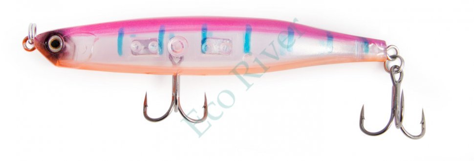 Воблер Namazu Iron minnow, L-90мм, 6 г, минноу, плавающий (0-0,5м), цвет №43/200/