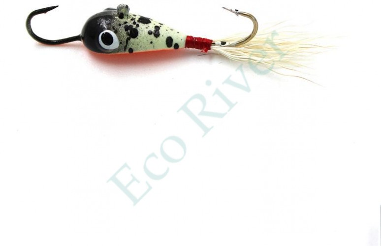 Балансир Яман Комета Fluo, размер 1,5 см, вес 2,5 гр., цв. 21, на блистере