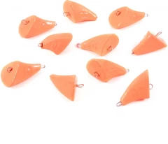 Груз Пуля-эксцентрик окрашенный разборный Яман (10 шт.) - 40 гр., оранжевый/150/