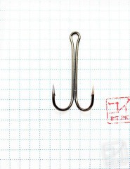 Крючок KOI DOUBLE HOOK, размер 1/0 (INT) цвет BN, двойник (10 шт.)/19/