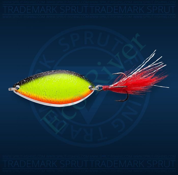 Блесна Sprut Takobiki Spoon колеб. 68мм/23г/TOBK