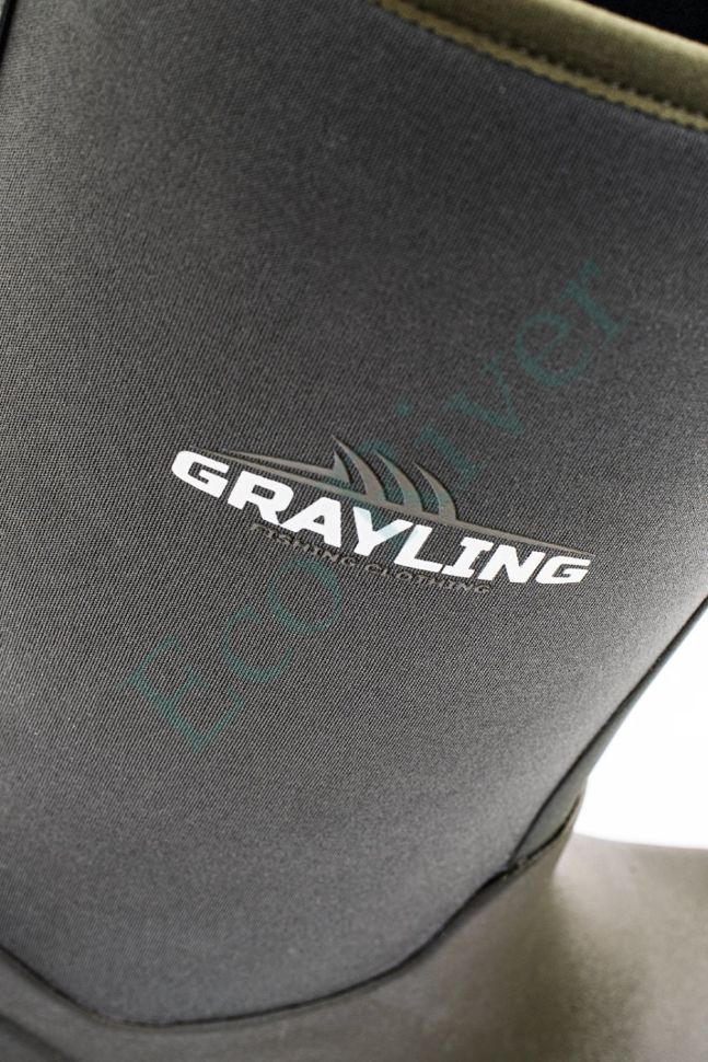 Рыбацкие неопреновые сапоги GRAYLING Poseidon(Посейдон), хаки