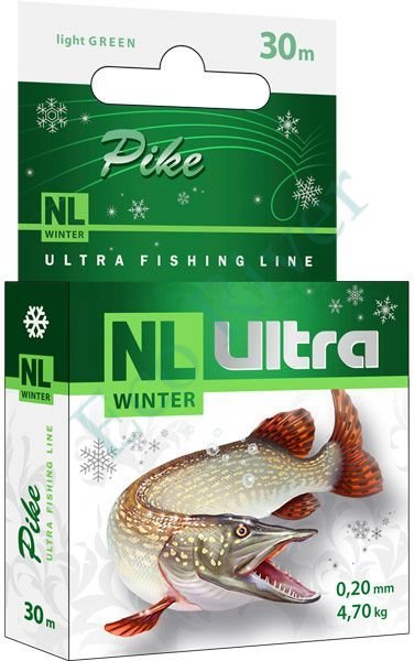 Леска Aqua NL Ultra Pike щука 0.20 30м