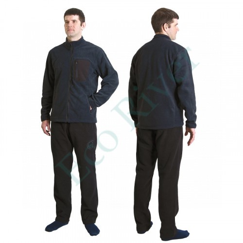 Флисовый комплект Royal Fish серый р-р XXXL