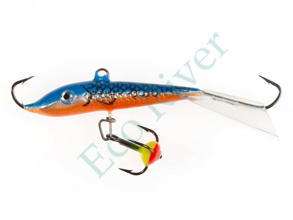 Балансир Lucky John Fin 60мм+тройник 71413-45H