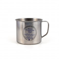 Кружка Следопыт-эконом нерж., d - 9 см, 450 мл/240/