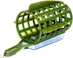 Кормушка фидерная Лиман пластик кругл. Сетка б/дна 70г стабилизаторы