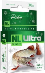 Леска Aqua NL Ultra Pike щука 0.22 30м