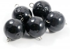 Груз Чебурашка окрашенный разборный Яман (5 шт.) - 48 гр., чёрный/125/