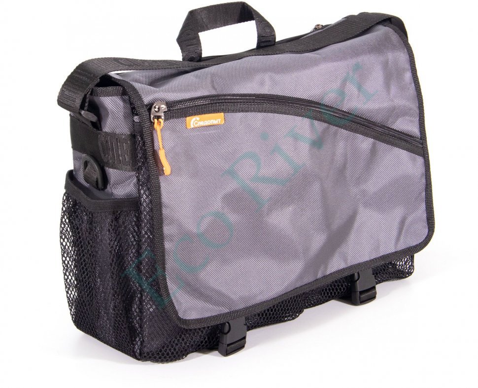 Сумка рыболовная Следопыт Street Fishing Bag, 30х38х16 см, цв. серый + 3 коробки (2 Luno 20/1 Luno