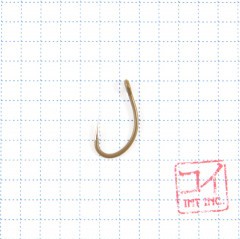 Крючок KOI CARP WIDE GAP, размер 4 (INT), цвет OL, карповый (10 шт.)/100/