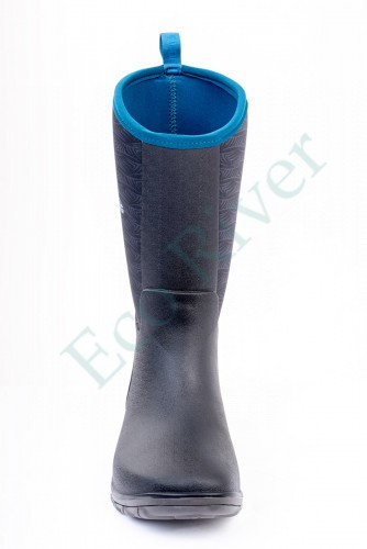Женские рыбацкие сапоги GRAYLING Sirena(Сирена), cерый/синий