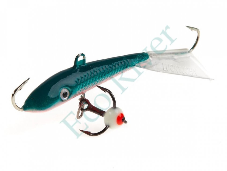 Балансир Lucky John Fin 60мм+тройник 71413-54