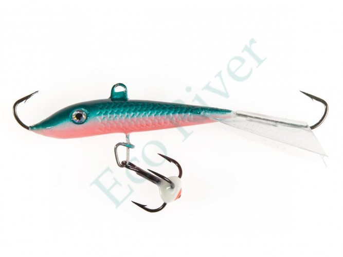 Балансир Lucky John Fin 60мм+тройник 71413-54