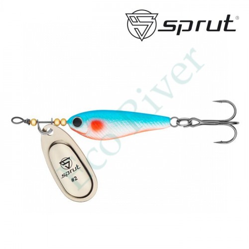 Блесна Sprut Alpina Comet Spinner №2 9г/SB