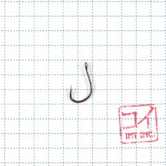 Крючок KOI IDUMEZINA-RING, размер 6 (INT)/10 (AS), цвет BN (10 шт.)/175/