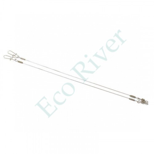 Поводок Sprut Titanium Mono 20см 25кг 2шт