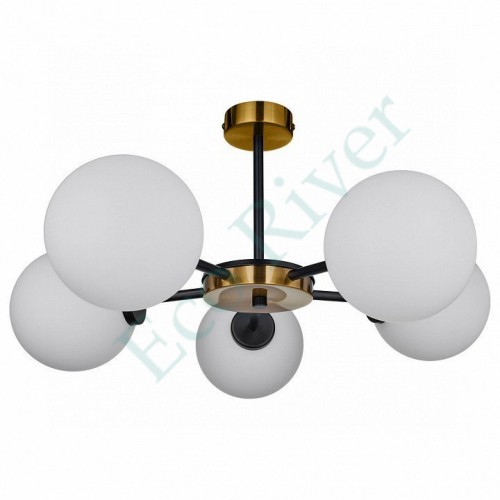 Люстра на штанге 33 идеи S01WH CHN800S.05.17BL.PA-S01WH