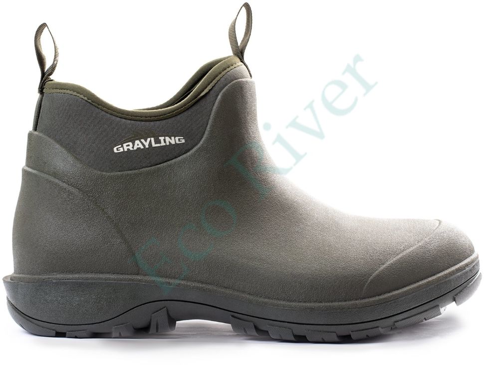 Рыбацкие неопреновые низкие сапоги GRAYLING Reef(Риф) хаки