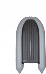 Лодка "Пилот" М-330 (надув.дно низ.дав.) белая/синяя