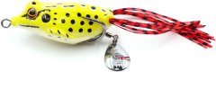 Лягушка-незацепляйка Namazu FROG с лепестком, 55 мм, 10 г, цвет 10, крючок-двойник YR Hooks (BN) #1/
