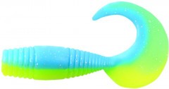 Твистер Yaman PRO Spry Tail, р.3 inch, цвет #18 - Ice Chartreuse (уп. 8 шт.)