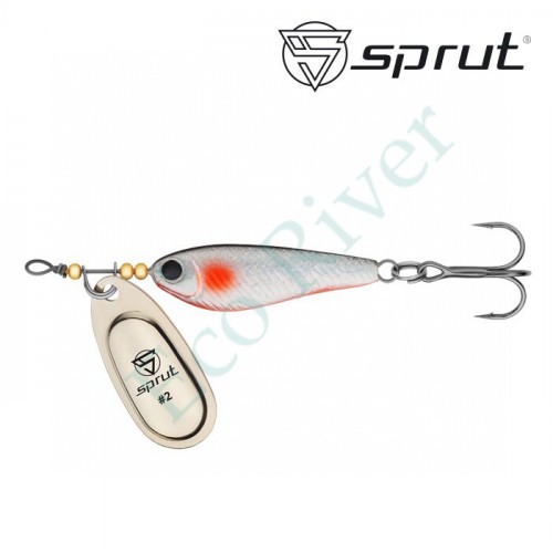 Блесна Sprut Alpina Comet Spinner №2 9г/SBK