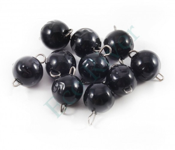 Груз Чебурашка окрашенный разборный Яман (10 шт.) - 5 гр., чёрный/700/