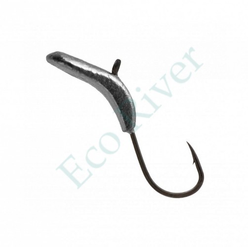 Мормышка вольфрам LumiCom Комар Ф5 никель